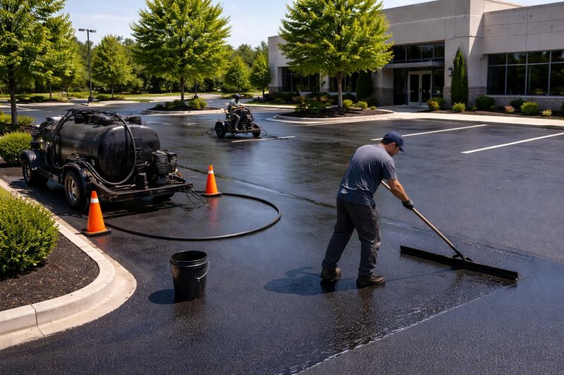 Asphalt Parking Lot Sealing in Fort Collins, CO
