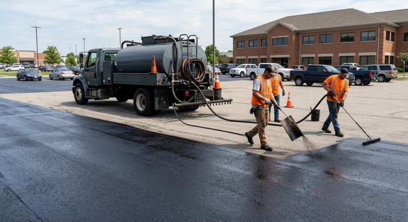 Commercial Asphalt Sealing in Fort Collins, CO
