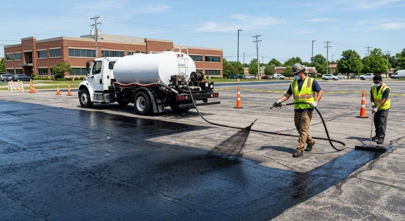 Commercial Pavement Sealing in Greenville, SC