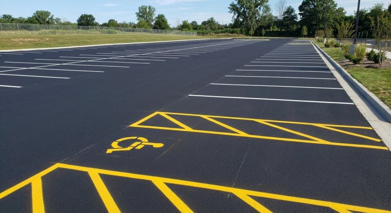 Parking Lot Marking Service in Roswell, GA