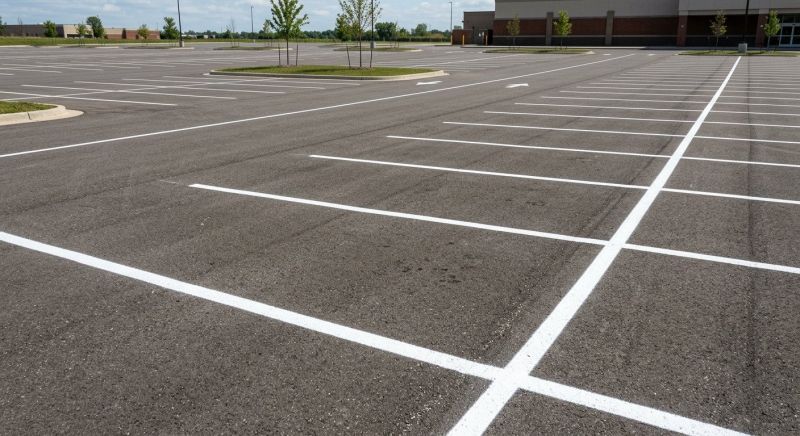 Parking Lot Painting in Suwanee, GA