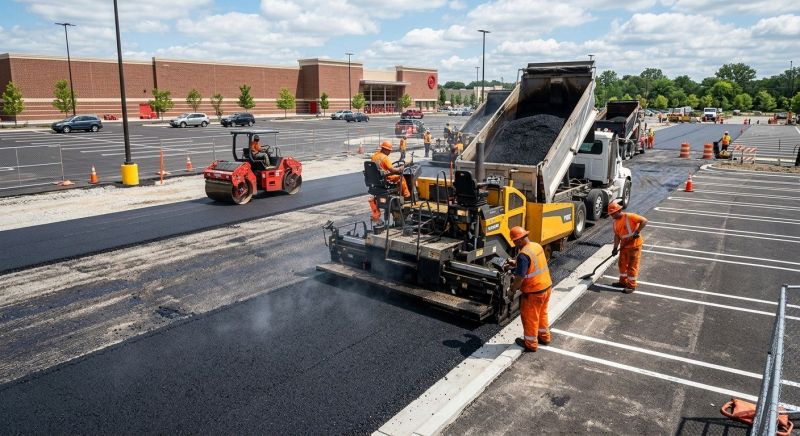 Asphalt Lot Paving in Orange County, CA
