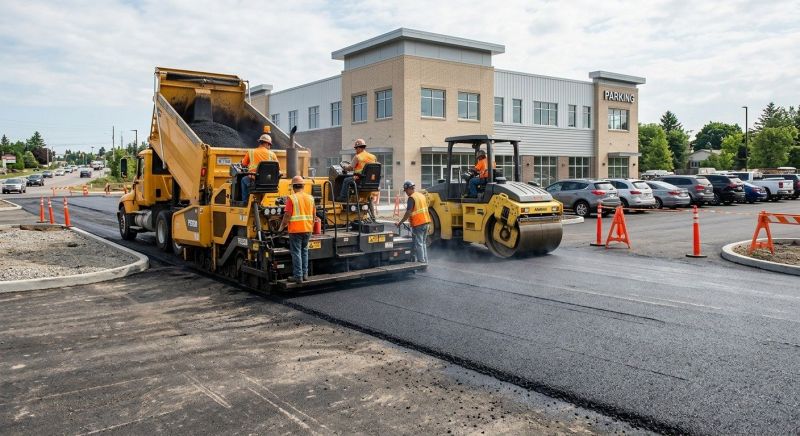 Asphalt Lot Paving in Little Rock, AR