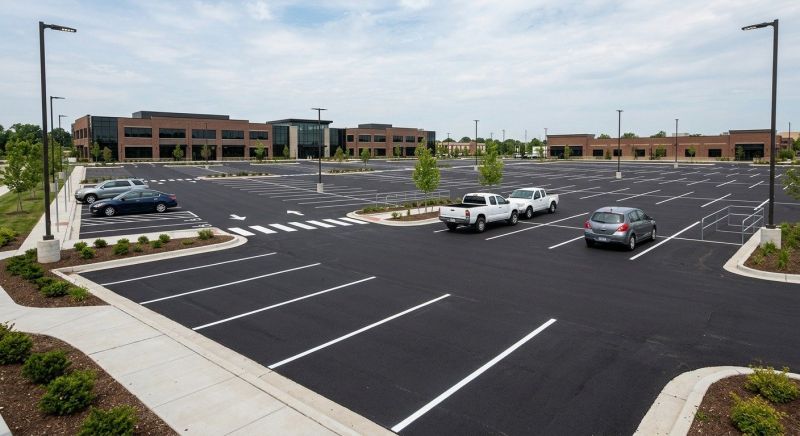 Asphalt Parking Lot Paving in Savannah, GA