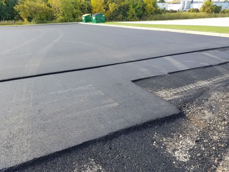 Freshly Sealed Asphalt
