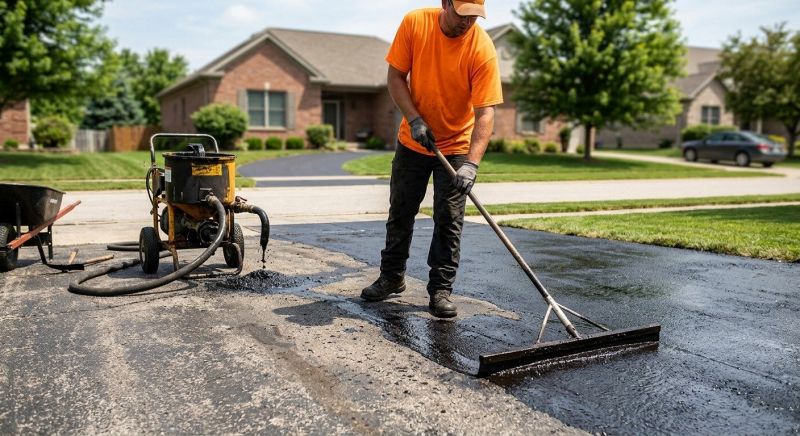 Asphalt Slurry Sealing in Sarasota, FL