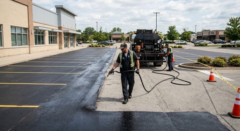 Commercial Asphalt Sealing in Sarasota, FL