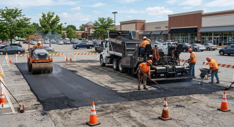 Commercial Pavement Repair in Savannah, GA