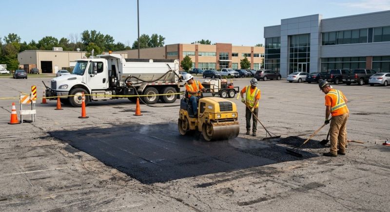 Commercial Pavement Repair in Little Rock, AR