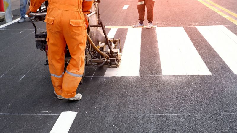 Crosswalk Marking Service in Lawrenceville, GA