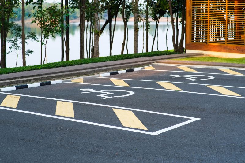Disability Parking Marking in Roswell, GA