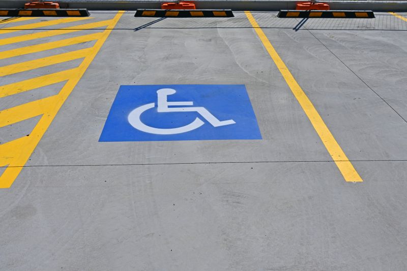 Disability Parking Marking in Roswell, GA