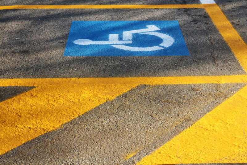 Disability Parking Marking in Lawrenceville, GA
