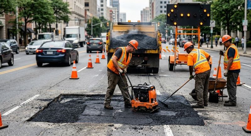 Highway Resurfacing in Palm Springs, CA