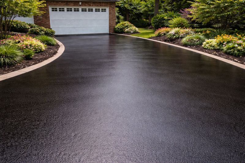 Hot Tar Driveway Sealing in Greenville, SC