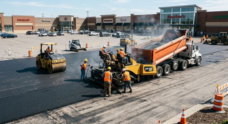 Lot Paving in Orange County, CA
