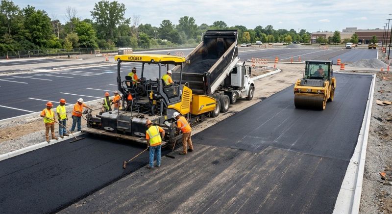 Lot Paving in Little Rock, AR