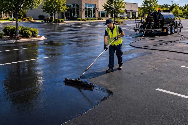 Lot Sealcoating in Greenville, SC
