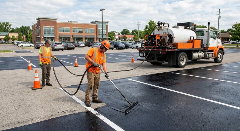 Lot Sealcoating in San Antonio, TX