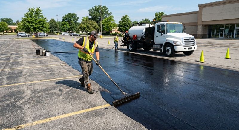 Lot Sealcoating in Columbus, OH