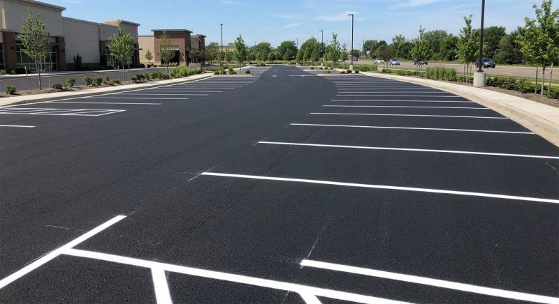 Parking Area Striping in Lawrenceville, GA
