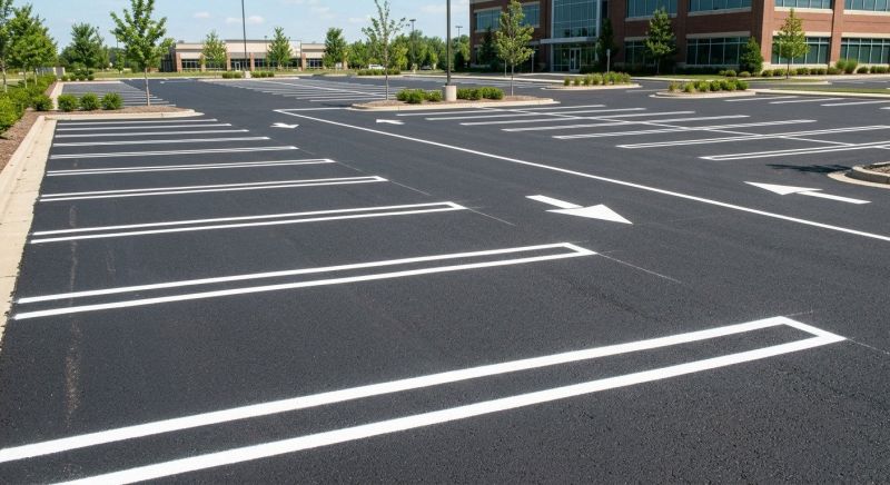 Parking Line Painting in Lawrenceville, GA