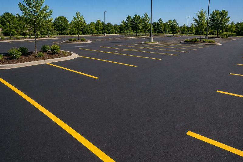 Parking Lot Painting in Suwanee, GA