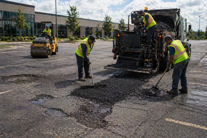 Parking Lot Repair in Little Rock, AR