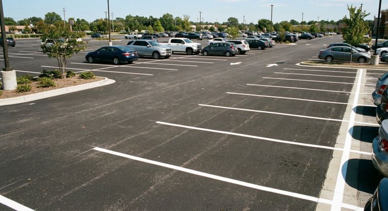 Parking Lot Striping in Suwanee, GA