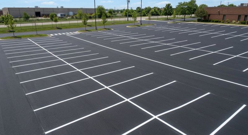 Parking Lot Striping in Lawrenceville, GA