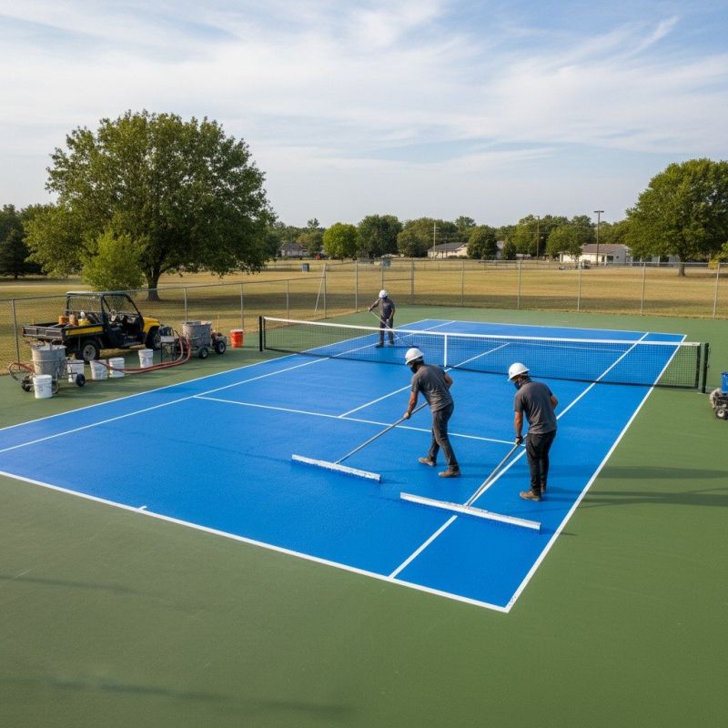 Sports Court Resurfacing in Columbus, OH